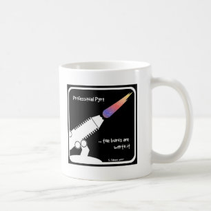 Berufliche Pyro Tasse 3-Two versah mit Seiten