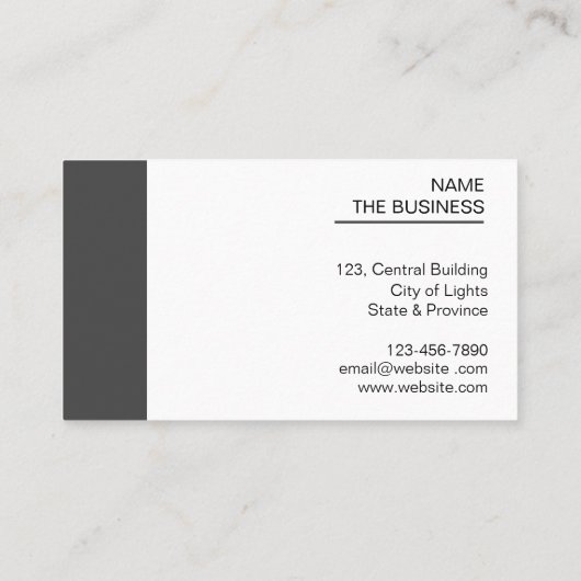 Berufliche QR-Code-Minimale Scannable-Werbeaktion Visitenkarte (Rückseite)