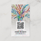 Berufliche QR-Code-Visitenkarte Visitenkarte (Vorderseite)