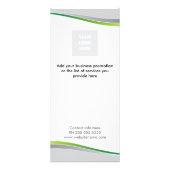 Berufliche Rack-Karte Werbekarte (Vorne)