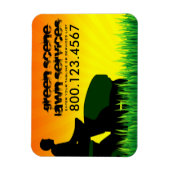 berufliche Rasenpflege Magnet (Vertikal)