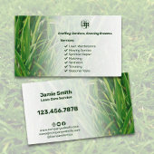 Berufliche Rasenpflege und Landschaften Visitenkarte