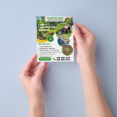 berufliche Rasenpflege und Landschaftsgestaltung Flyer (Gruppe)
