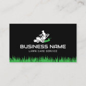 Berufliche Rasenpflege und Landschaftsschutz Schwa Visitenkarte (Vorderseite)