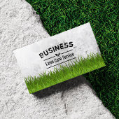 Berufliche Rasenpflege und Landschaftsschutz Visitenkarte