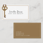 Berufliche Realtor Realty Business Card Visitenkarte (Vorne/Hinten)