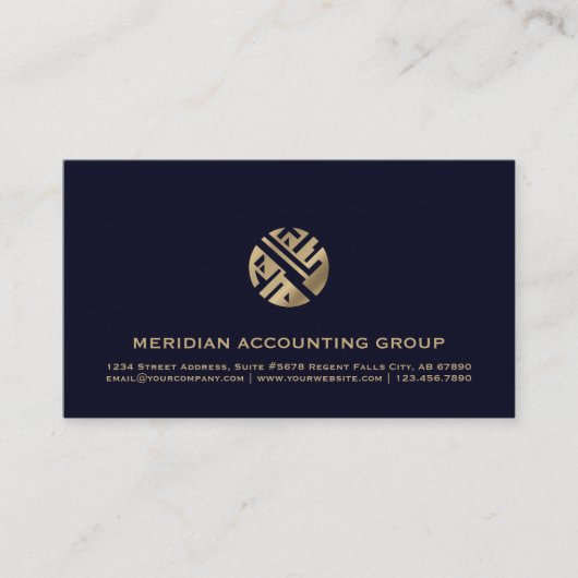 Berufliche Rechnungslegung Visitenkarte (Vorderseite)