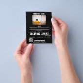 Berufliche Reinigung | Individuelles Geschäft Flyer (Gruppe)