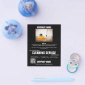 Berufliche Reinigung | Individuelles Geschäft Flyer (Einzeln)