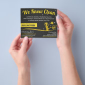 Berufliche Reinigung/Janitorial Housekeeping Serv Flyer (Gruppe)