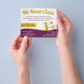 Berufliche Reinigung/Janitorial Housekeeping Serv Flyer (Gruppe)