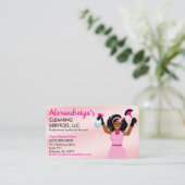 Berufliche Reinigung/Janitorial Housekeeping Serv Visitenkarte (Stehend Vorderseite)