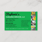 Berufliche Reinigung/Janitorial Housekeeping Serv Visitenkarte (Vorderseite)