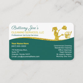 Berufliche Reinigung/Janitorial Housekeeping Serv Visitenkarte