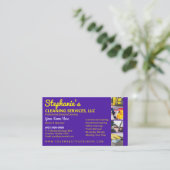 Berufliche Reinigung/Janitorial Housekeeping Serv Visitenkarte (Stehend Vorderseite)