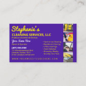 Berufliche Reinigung/Janitorial Housekeeping Serv Visitenkarte (Vorderseite)