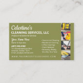 Berufliche Reinigung/Janitorial Housekeeping Serv Visitenkarte (Vorderseite)