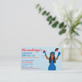 Berufliche Reinigung/Janitorial Housekeeping Serv Visitenkarte (Stehend Vorderseite)