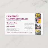 Berufliche Reinigung/Janitorial Housekeeping Serv Visitenkarte (Vorderseite)