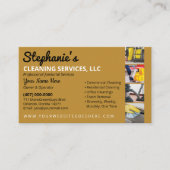 Berufliche Reinigung/Janitorial Housekeeping Serv Visitenkarte (Vorderseite)