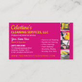 Berufliche Reinigung/Janitorial Housekeeping Serv Visitenkarte (Vorderseite)