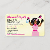 Berufliche Reinigung/Janitorial Housekeeping Serv Visitenkarte (Vorderseite)