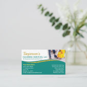 Berufliche Reinigung/Janitorial Housekeeping Serv Visitenkarte (Stehend Vorderseite)