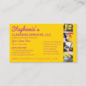 Berufliche Reinigung/Janitorial Housekeeping Serv Visitenkarte (Vorderseite)