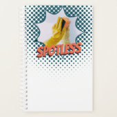 Berufliche Reinigung von Blau und Weiß Planer (Vorderseite)