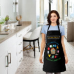 Berufliche Reinigungsdienste Logo Eigenwerbung Schürze<br><div class="desc">Berufliche Reinigungsdienste Logo für "Custom Maid Unisex Schürze"</div>