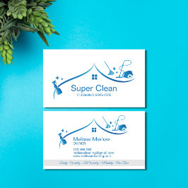 Berufliche Reinigungseinrichtungen Visitenkarte