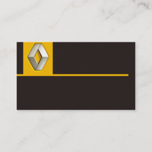 berufliche Renault-Autoautohändler-Verkäuferkart Visitenkarte