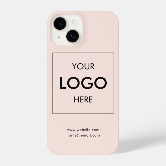 Berufliche Rosa des Firmenlogos iPhone Hülle (Rückseite)