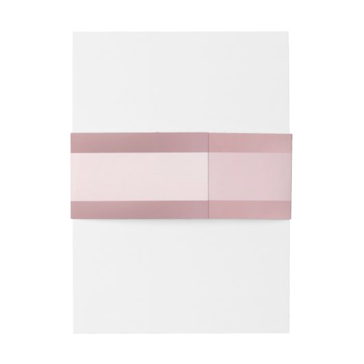 Berufliche Rose Gold Moderne Kalligraphie Einladungsbanderole (Rückseitenbeispiel)