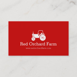 Berufliche rote weiße visitenkarte