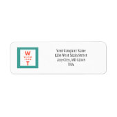 Berufliche Rückgabe des Firmenlogo (Vorne)