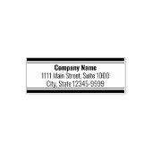 Berufliche Rücksendeadresse Permastempel (Design)