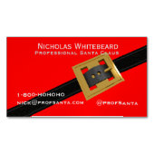 Berufliche Santa Claus Magnetkarten Magnetische Visitenkarte (Vorderseite)