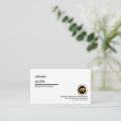 Berufliche saubere einfache LKW-Beförderung Visitenkarte (Stehend Vorderseite)