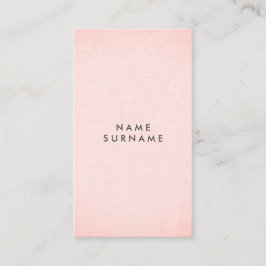 Berufliche saubere erröten Minimalistische Visitenkarte