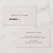 Berufliche saubere Minimalistische Visitenkarte (Vorne/Hinten)