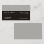 Berufliche Saubere Trendy Kreativ Moderner Chic Visitenkarte (Vorne/Hinten)