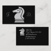 Berufliche Schach-Meister-Geschäfts-Karten Visitenkarte (Vorne/Hinten)