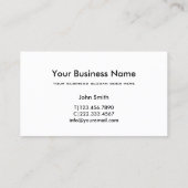 Berufliche Schädlingsbekämpfungsmittel-Kontrolle S Visitenkarte (Rückseite)