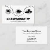 Berufliche Schädlingsbekämpfungsmittel-Kontrolle Visitenkarte (Vorne/Hinten)