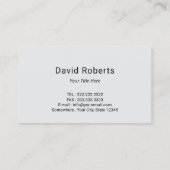 Berufliche Schädlingsbekämpfungsmittel-Kontrolle Visitenkarte (Rückseite)