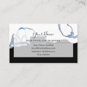 Berufliche Schlafapnoe-Karte Visitenkarte (Rückseite)