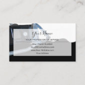 Berufliche Schlafapnoe-Karte Visitenkarte (Rückseite)