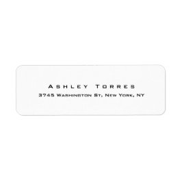 Berufliche Schlichte Elegant Modernes Schwarz & We