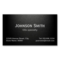 Berufliche Schlichte Matte Black - Einfach stilvol